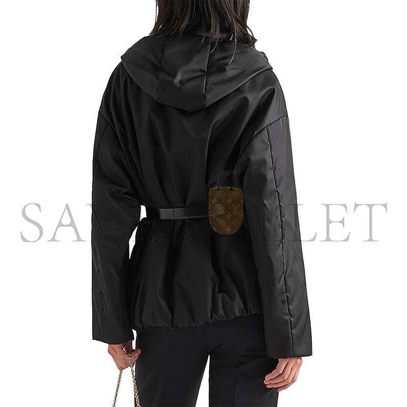 PRADA BLACK RE-NYLON JACKET 29E097